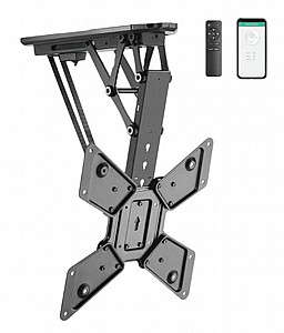 PLB-M0544AI זרוע חשמלית תקרתית מתקפלת חכמה לגודל מסך עד 55" PLB-M0544AI זרוע חשמלית תקרתית מתקפלת חכמה לגודל מסך עד 55"
